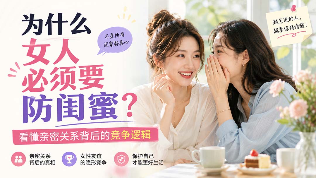 付费文章：为什么女人必须要防闺蜜？看懂亲密关系背后的竞争逻辑-虚拟资料库