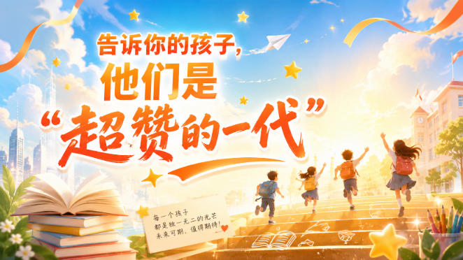 某付费社群专属文章:告诉你的孩子,他们是“超赞的一代”。-虚拟资料库