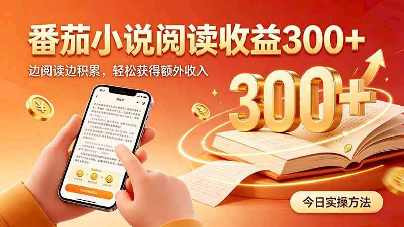 全自动番茄挂机玩法,日入300+边阅读边积累,轻松获得额外收入-虚拟资料库