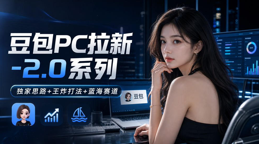 豆包PC拉新2.0系列-独家思路+王炸打法+蓝海赛道-虚拟资料库