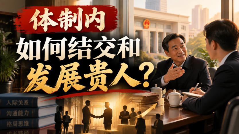 某公众号付费文章：体制内，如何结交和发展贵人?-虚拟资料库